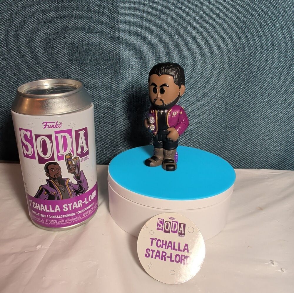Funko Soda T'Challa Star-Lord Marvel What If Vinyl Figure